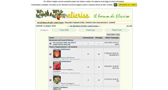 Desktop Screenshot of forum.elicriso.it