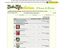 Tablet Screenshot of forum.elicriso.it
